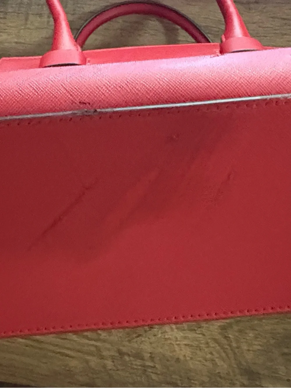 kate spade structured leather